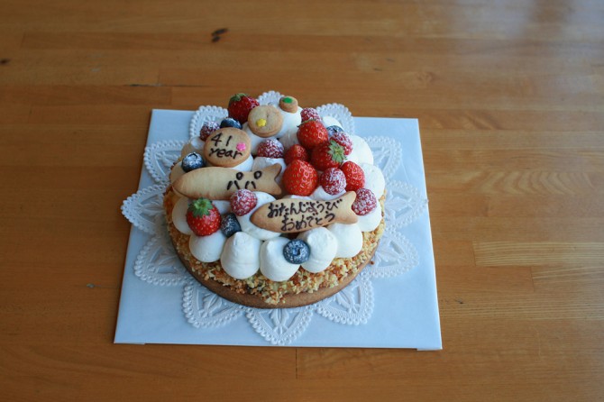 バースデーケーキ