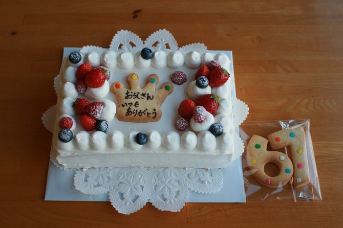 バースデーケーキ