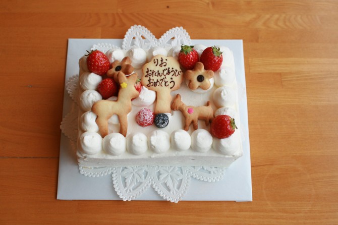 バースデーケーキ