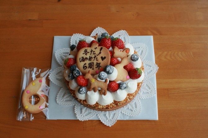 冬だ！バースデーケーキ