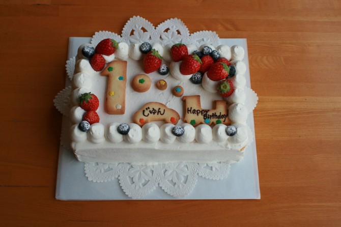 バースデーケーキ