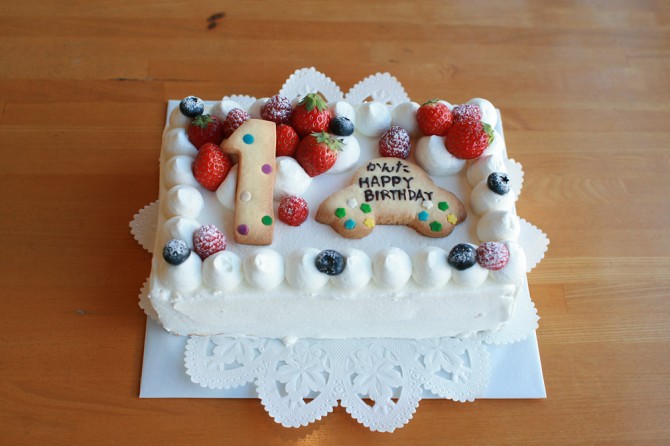 バースデーケーキ　くるま