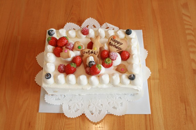 バースデーケーキ