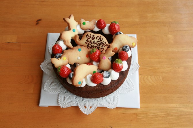 バースデーケーキ　サファリカー