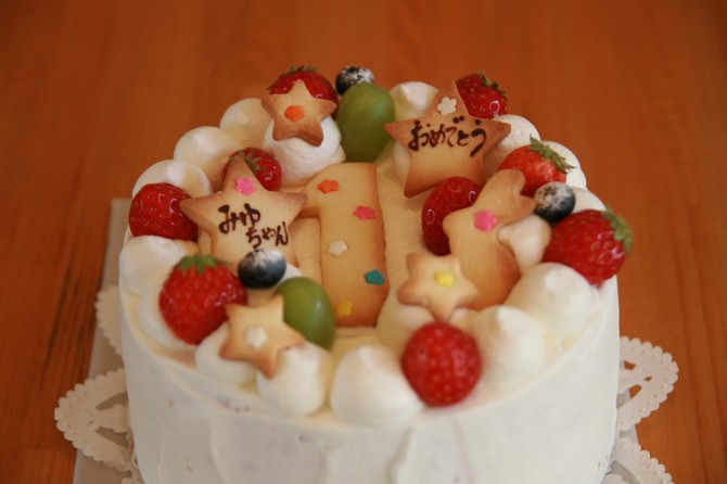 バースデーケーキ