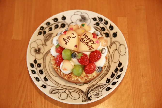 バースデーケーキ