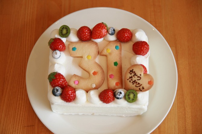 バースデーケーキ