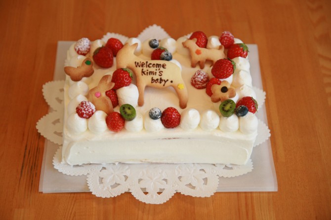 Welcomeケーキ