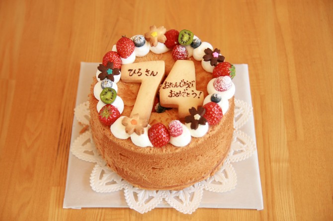 バースデーケーキ