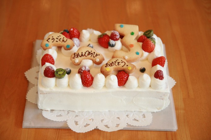 バースデーケーキ