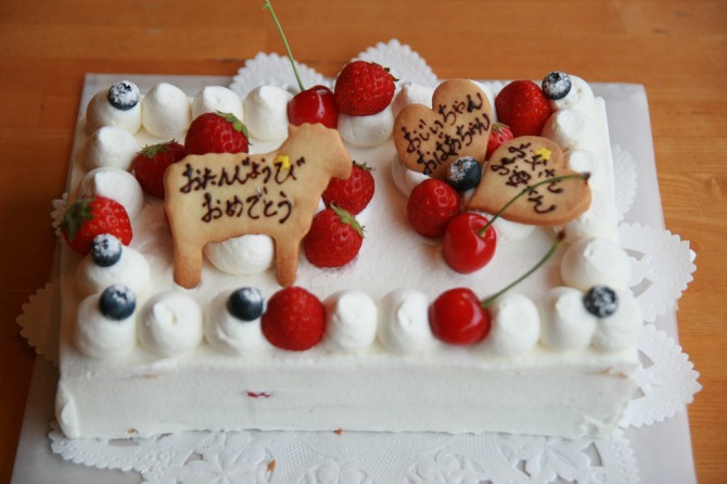 バースデーケーキ