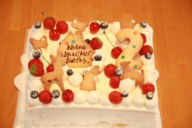 バースデーケーキ