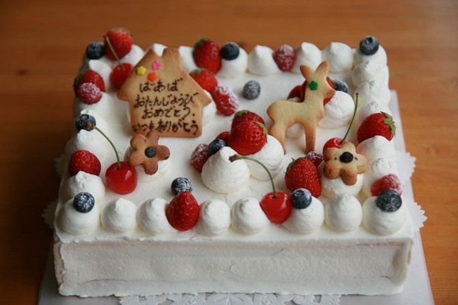 バースデーケーキ