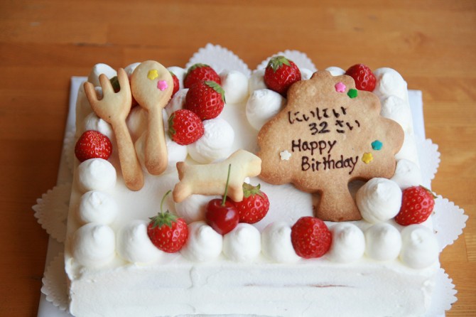 バースデーケーキ