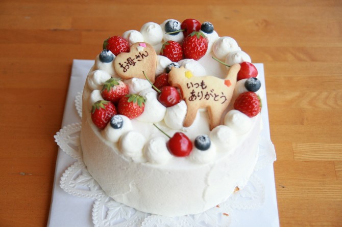 母の日のケーキ