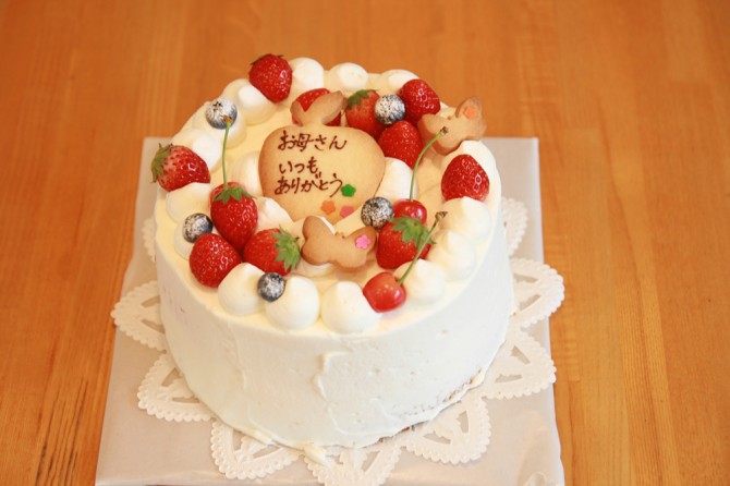 母の日ケーキ