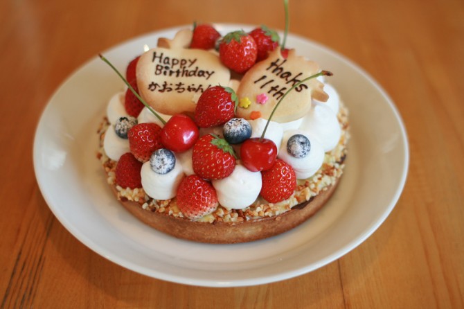 バースデーケーキ