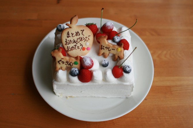 バースデーケーキ