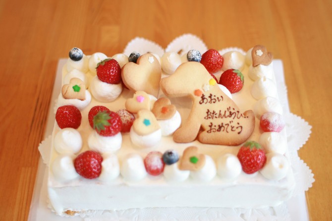 バースデーケーキ