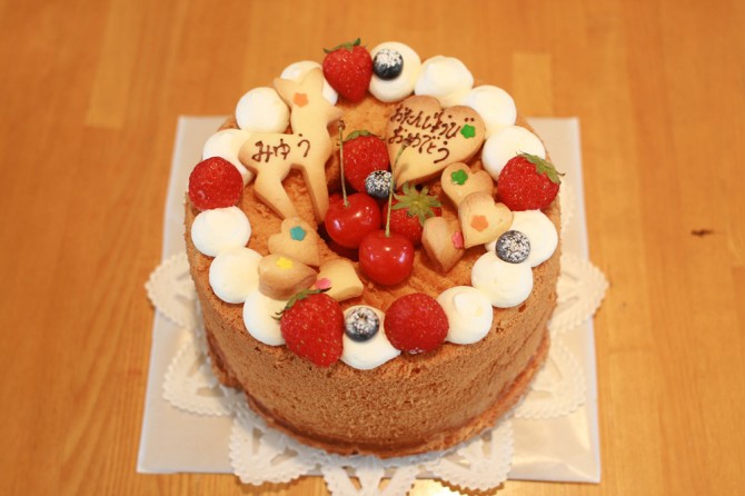 バースデーケーキ