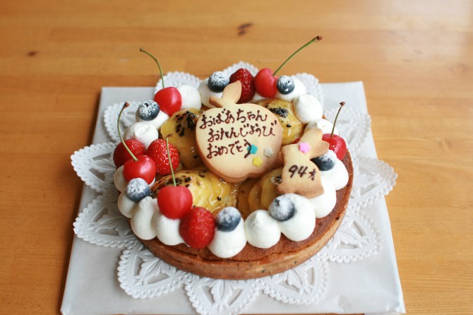 バースデーケーキ
