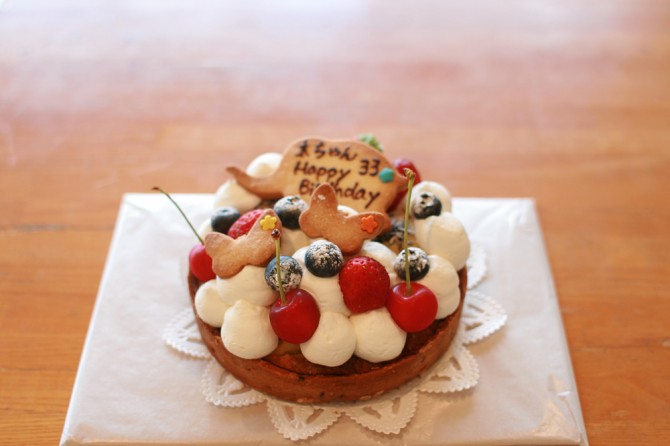 バースデーケーキ