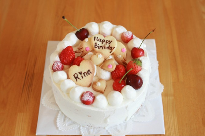 バースデーケーキ
