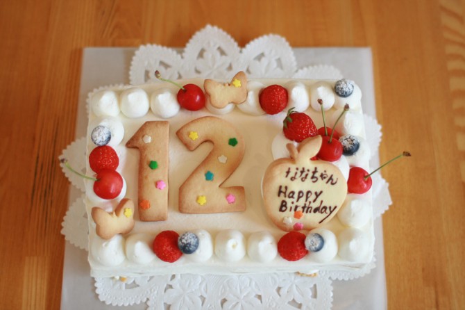 バースデーケーキ