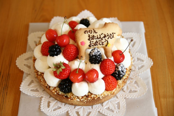 バースデーケーキ