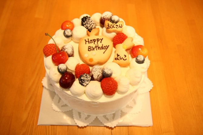 バースデーケーキ