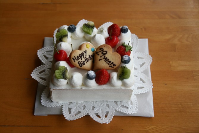 バースデーケーキ