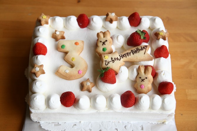 バースデーケーキ