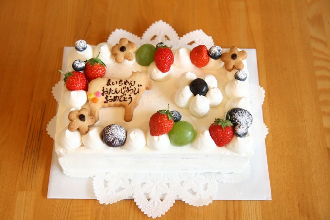 バースデーケーキ