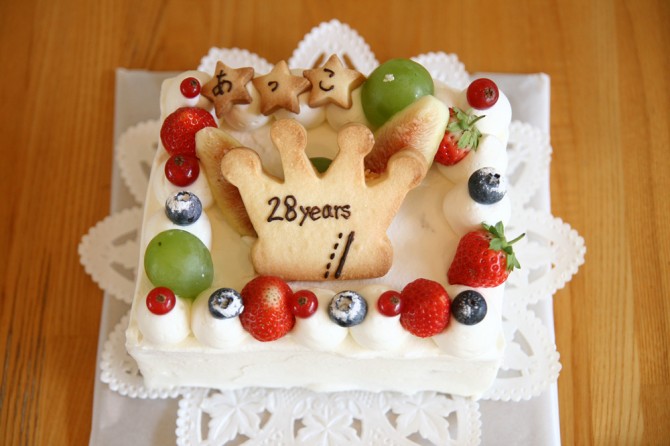 バースデーケーキ