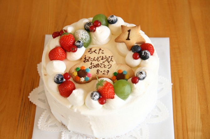 バースデーケーキ