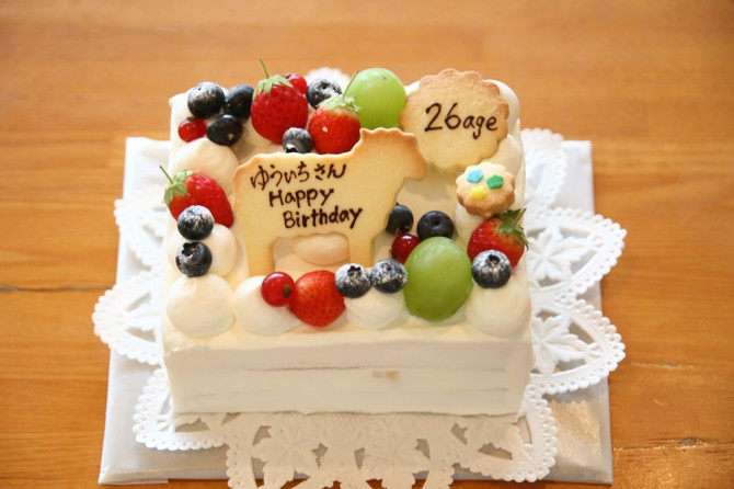バースデーケーキ