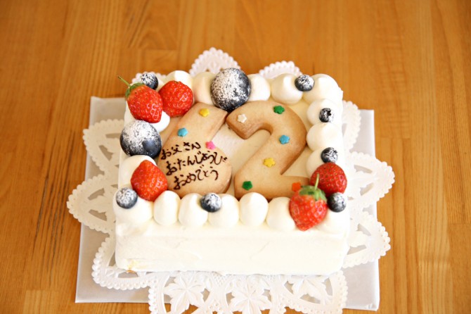 バースデーケーキ