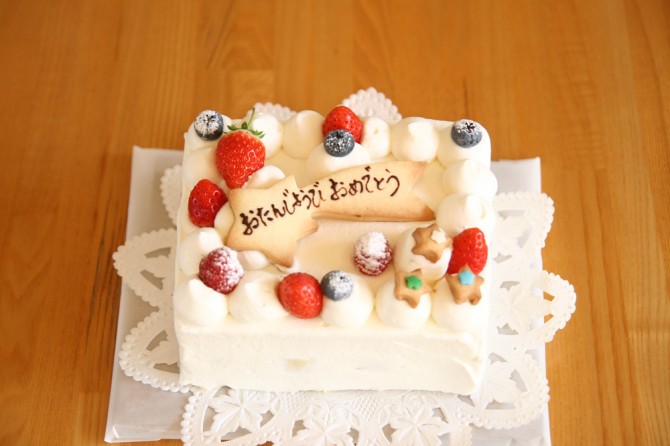 バースデーケーキ