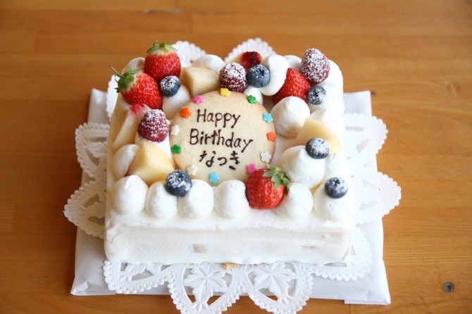 バースデーケーキ