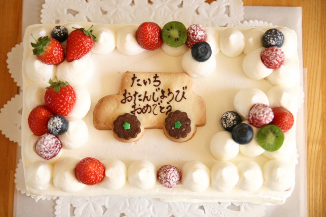 バースデーケーキ