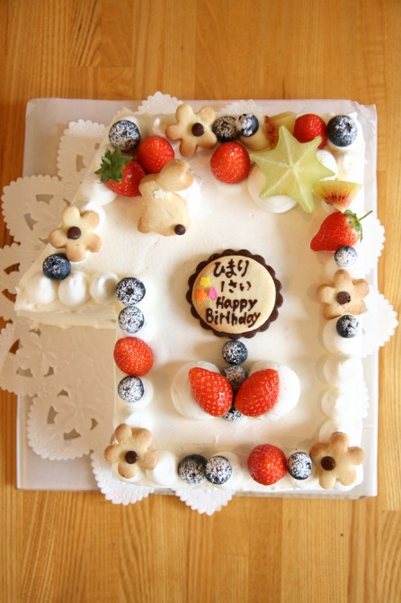 2個のバースデーケーキ