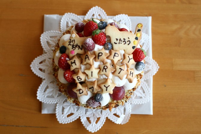 バースデーケーキきらきら星