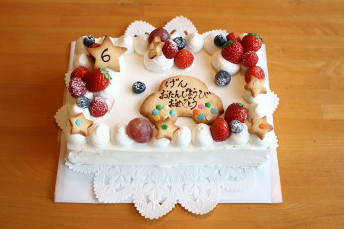 バースデーケーキ