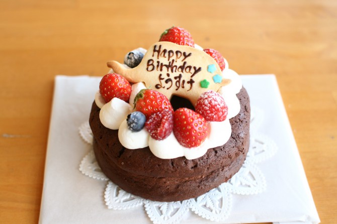 バースデーケーキチョコ