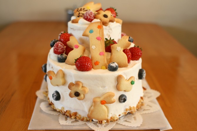 バースデーケーキ１さい