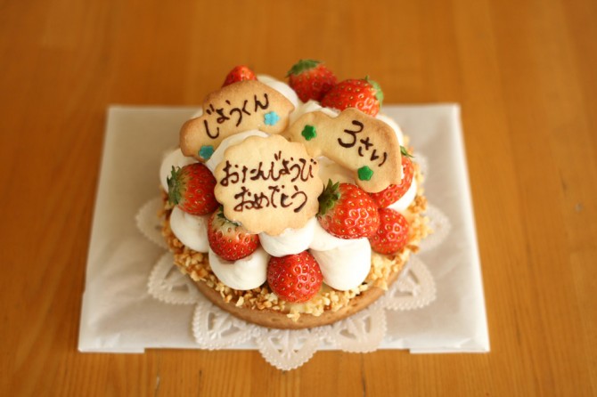 バースデーケーキ