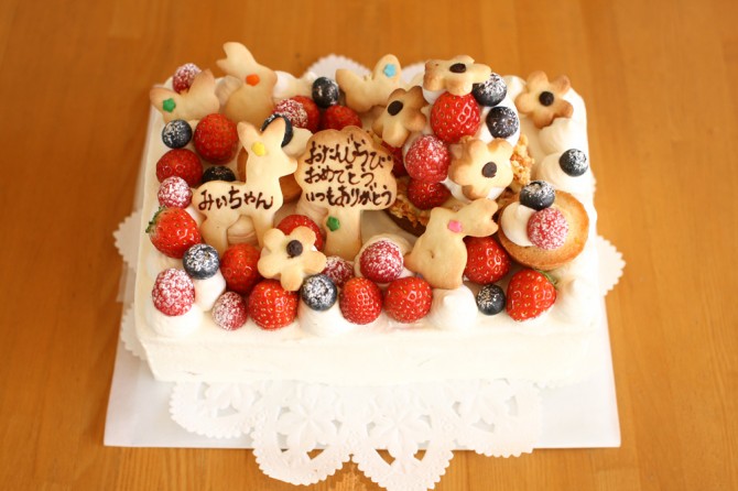バースデーケーキ