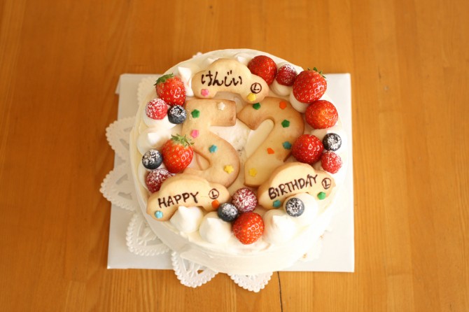 バースデーケーキ52