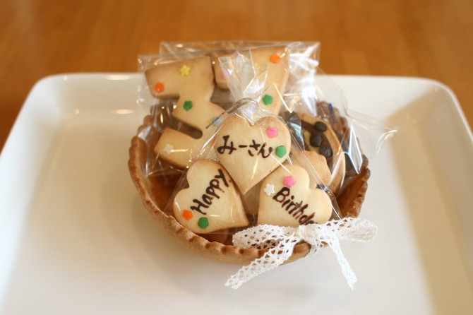 お手紙クッキー