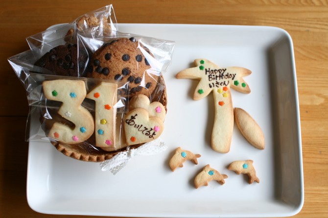 お手紙クッキー